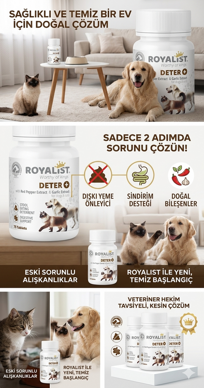 Royalist Deter Dışkı Yeme Önleyici Tablet 75 GR